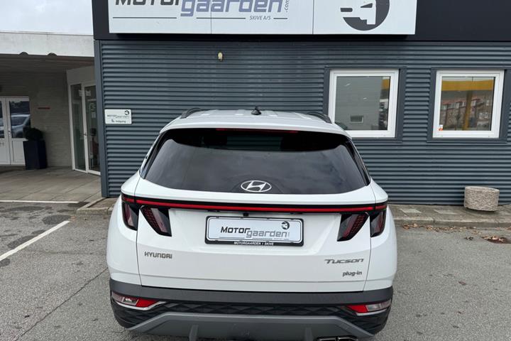 Hvid Hyundai Tucson fra 2024