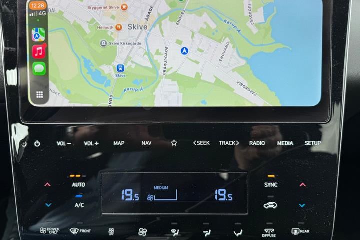 Hvid Hyundai Tucson fra 2024