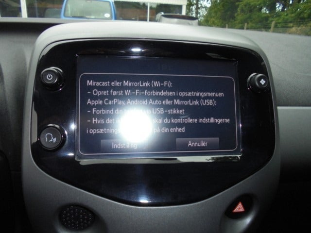 Hvid Toyota Aygo fra 2021