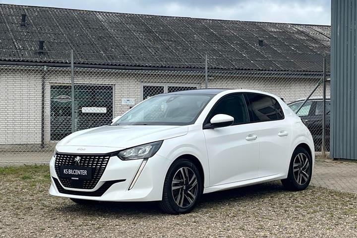 Hvid Peugeot 208 fra 2021