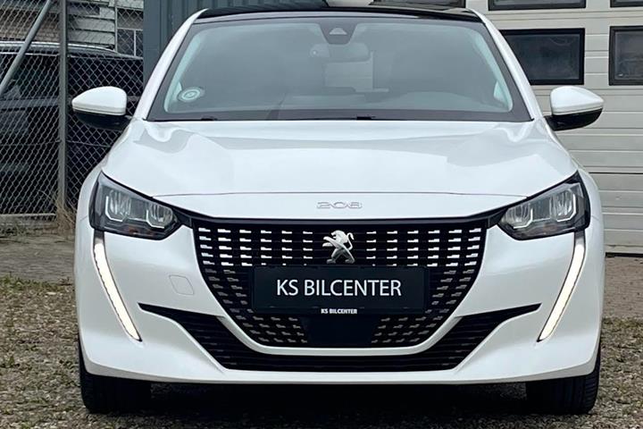 Hvid Peugeot 208 fra 2021