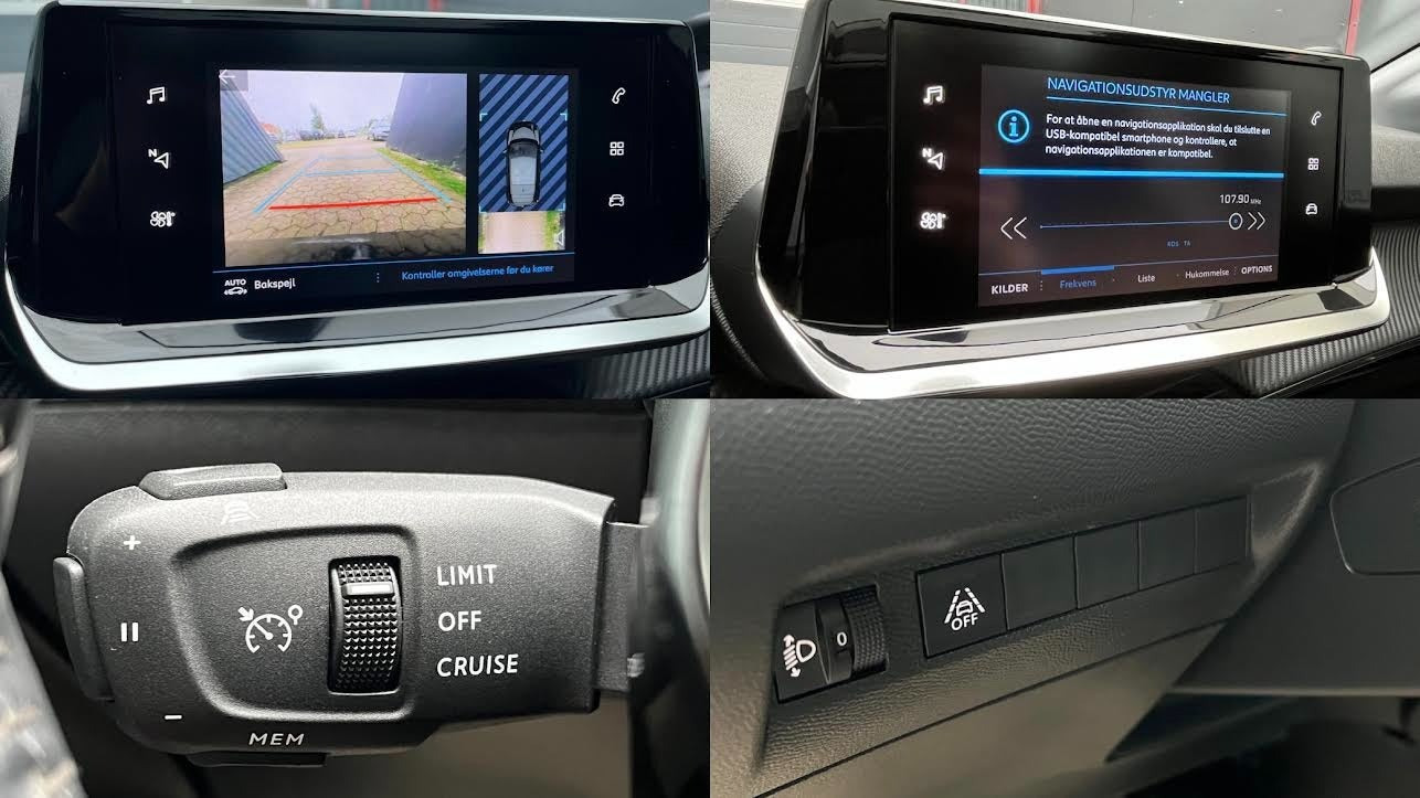 Hvid Peugeot 208 fra 2021