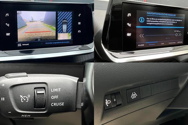 Hvid Peugeot 208 fra 2021