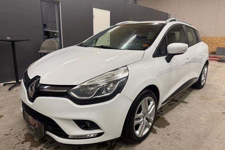 Hvid Renault Clio fra 2017