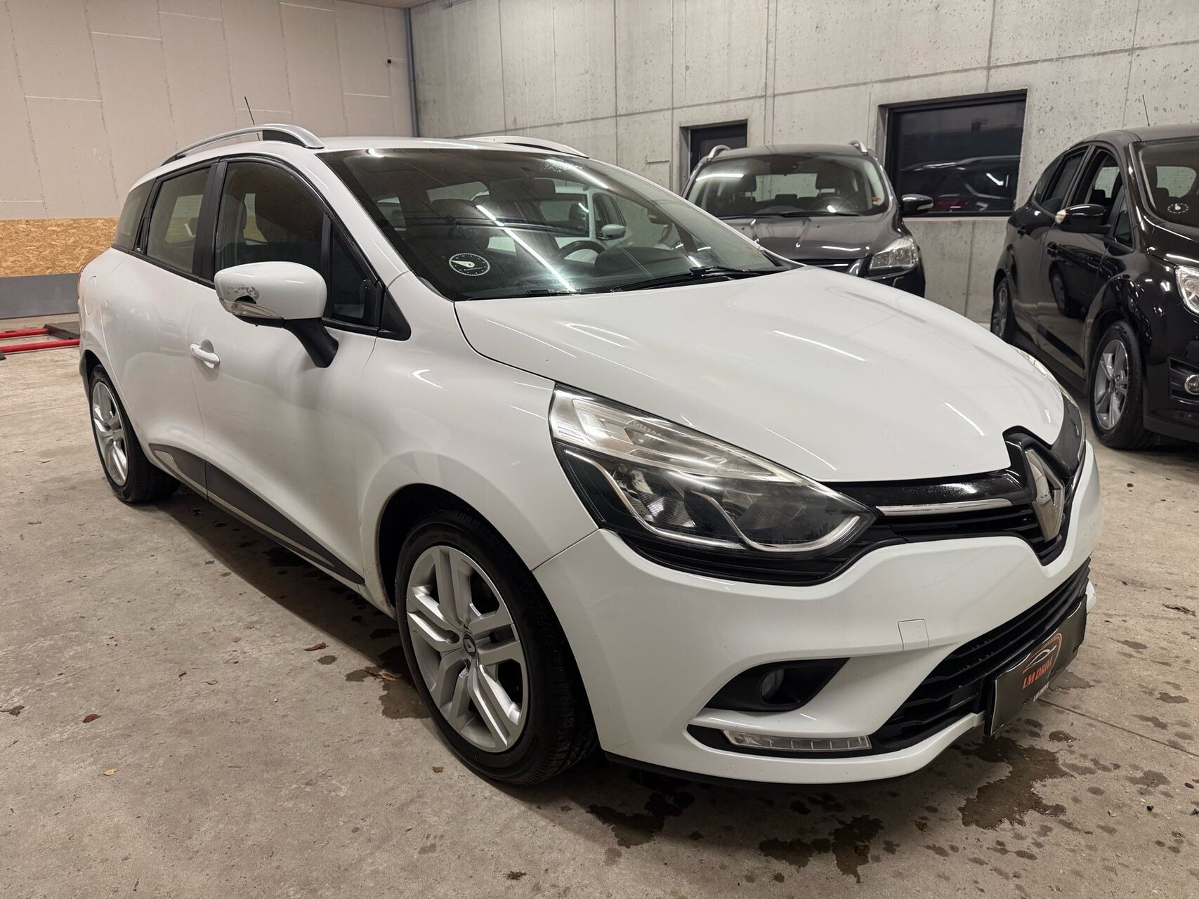Hvid Renault Clio fra 2017