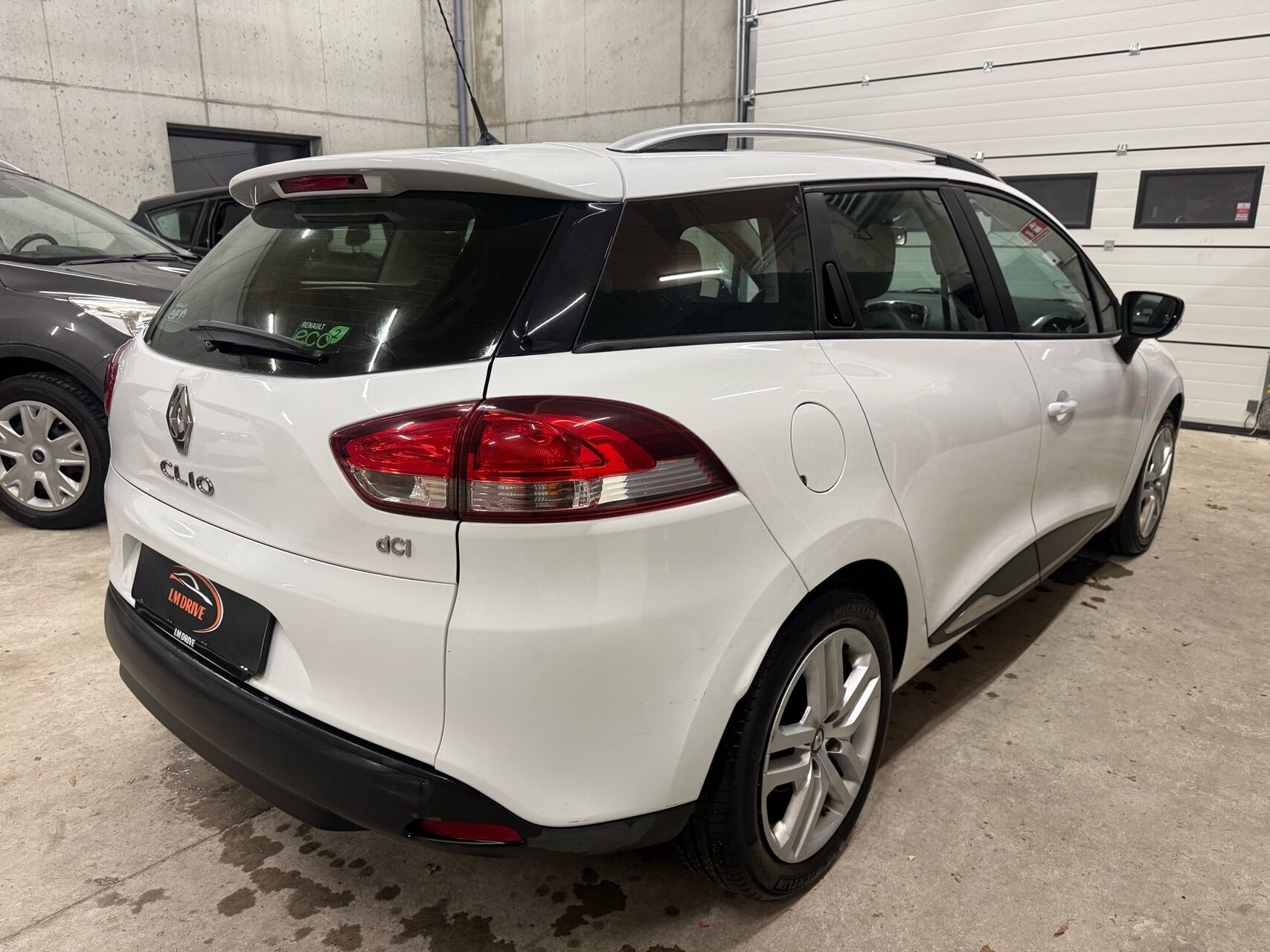 Hvid Renault Clio fra 2017