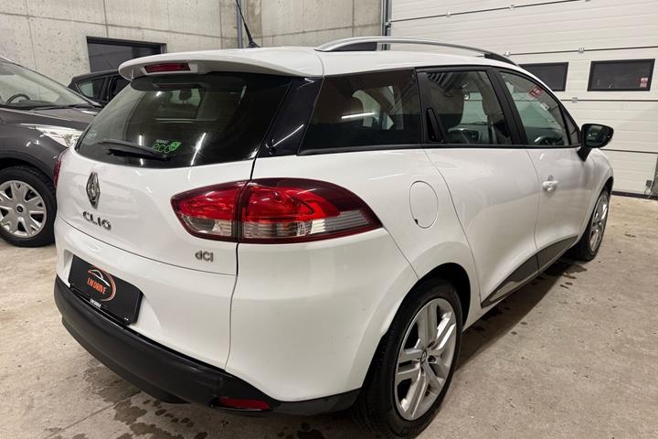 Hvid Renault Clio fra 2017