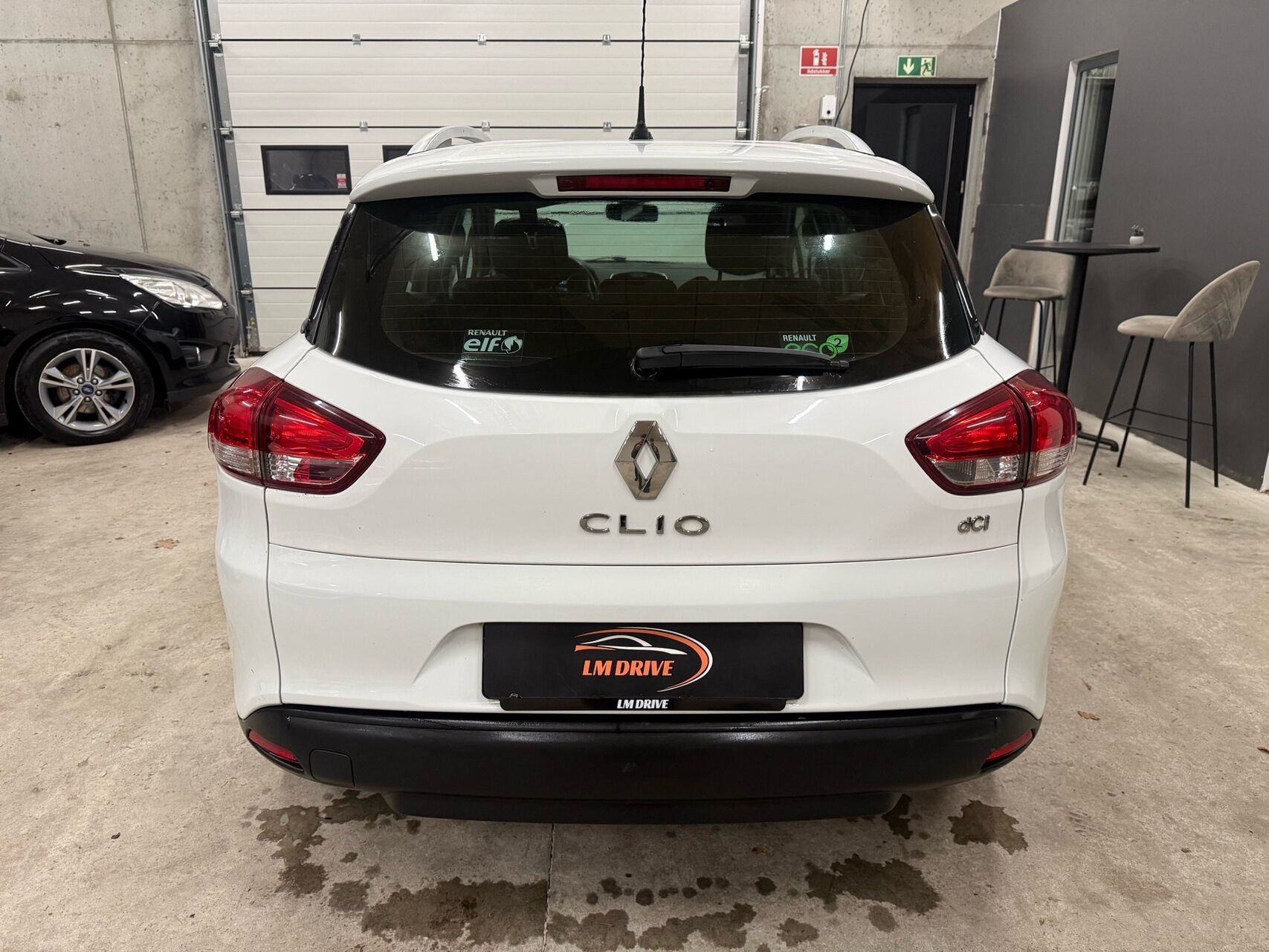 Hvid Renault Clio fra 2017