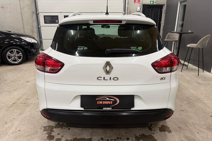 Hvid Renault Clio fra 2017