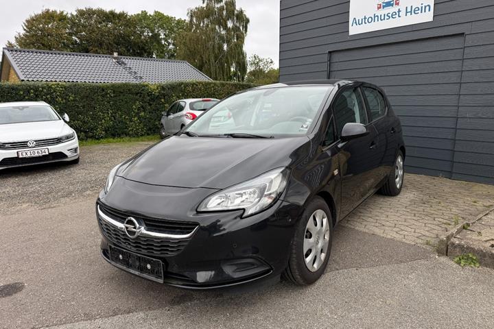 Sort Opel Corsa fra 2015