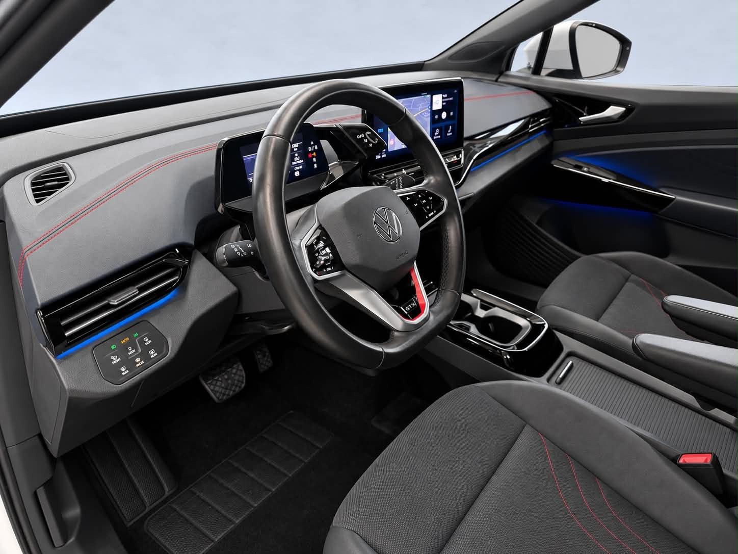 Hvid VW ID.4 fra 2021
