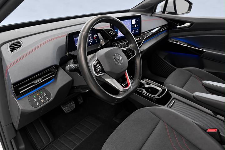 Hvid VW ID.4 fra 2021