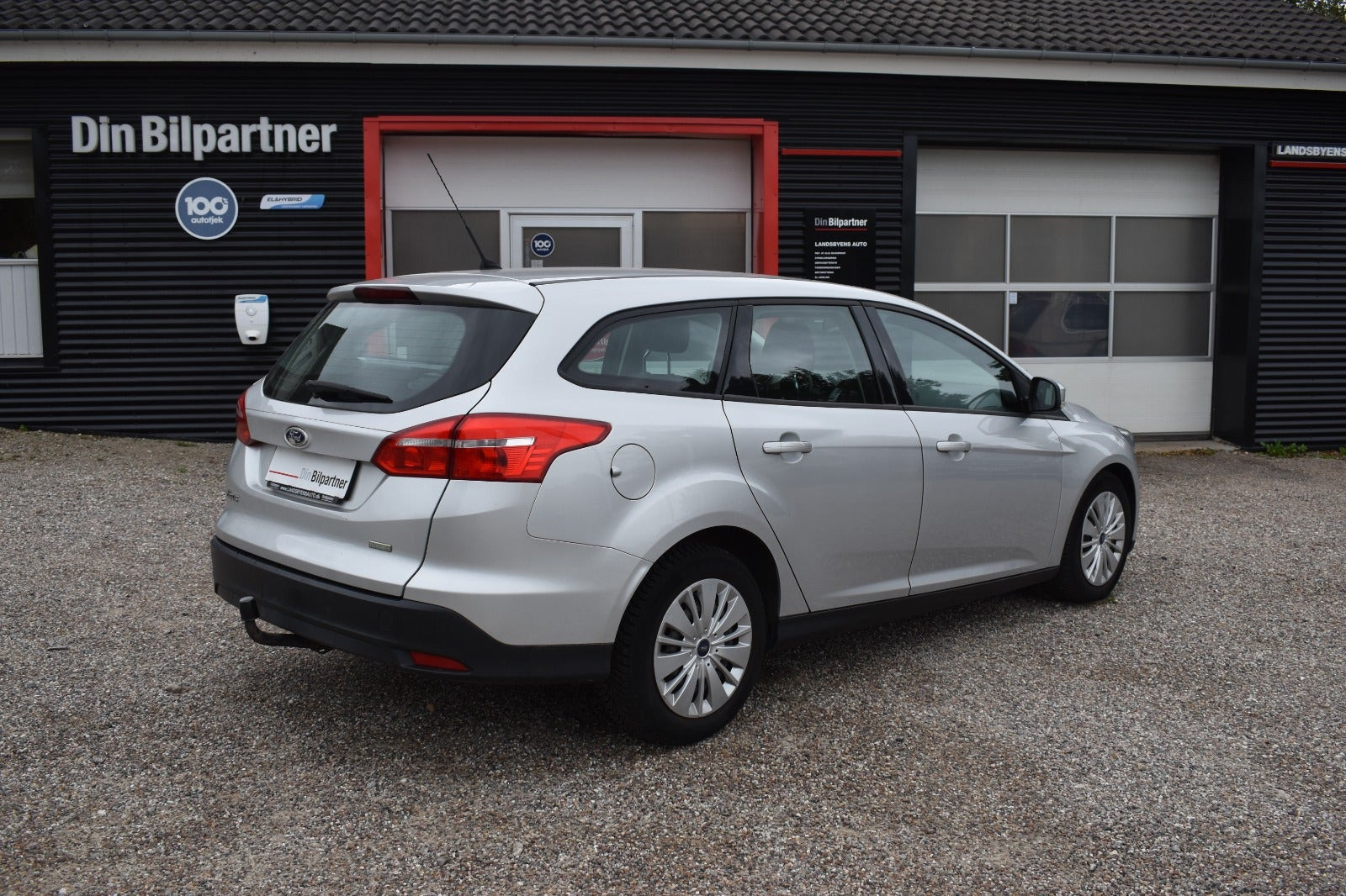Sølv Ford Focus fra 2016