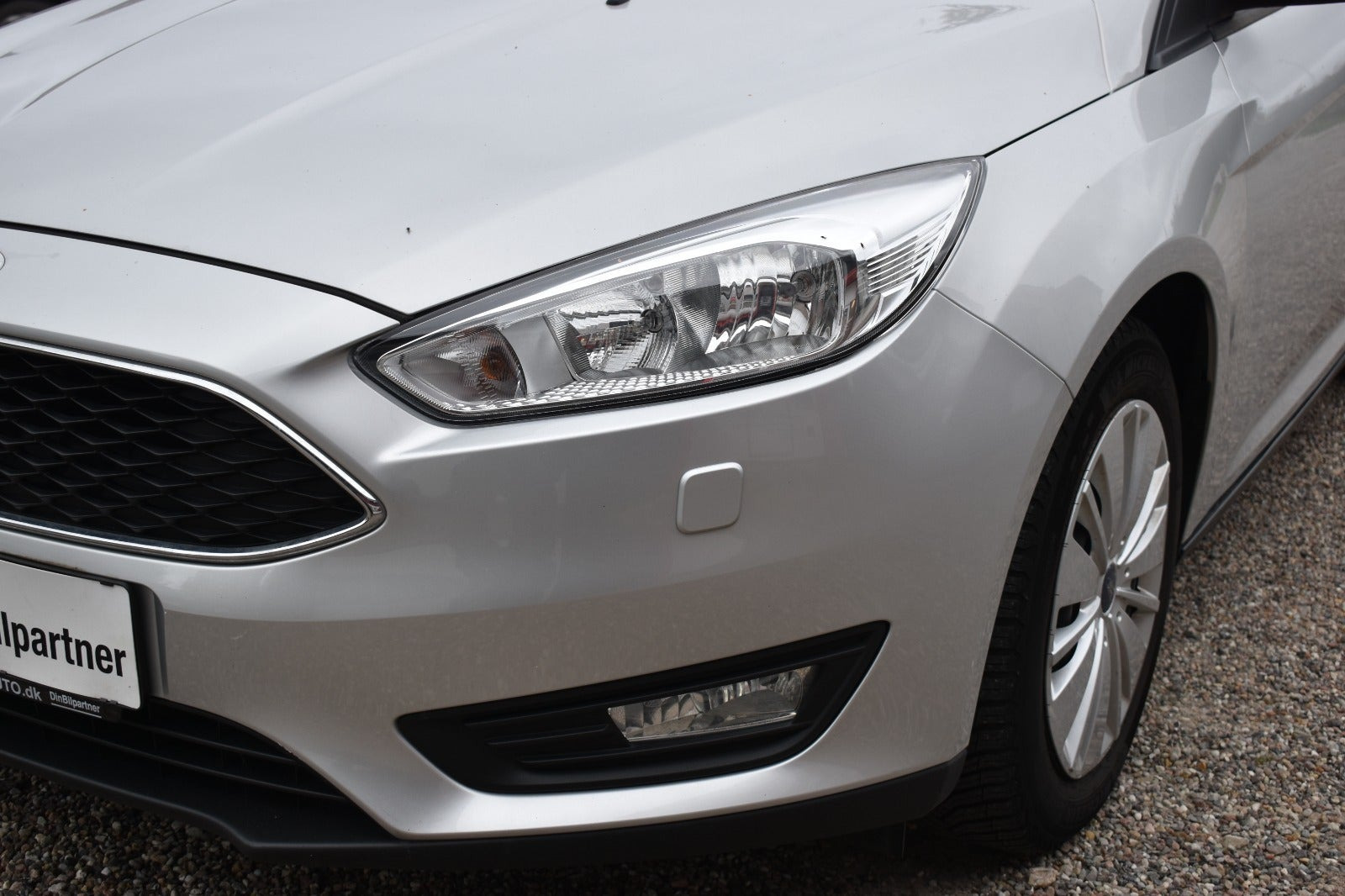 Sølv Ford Focus fra 2016