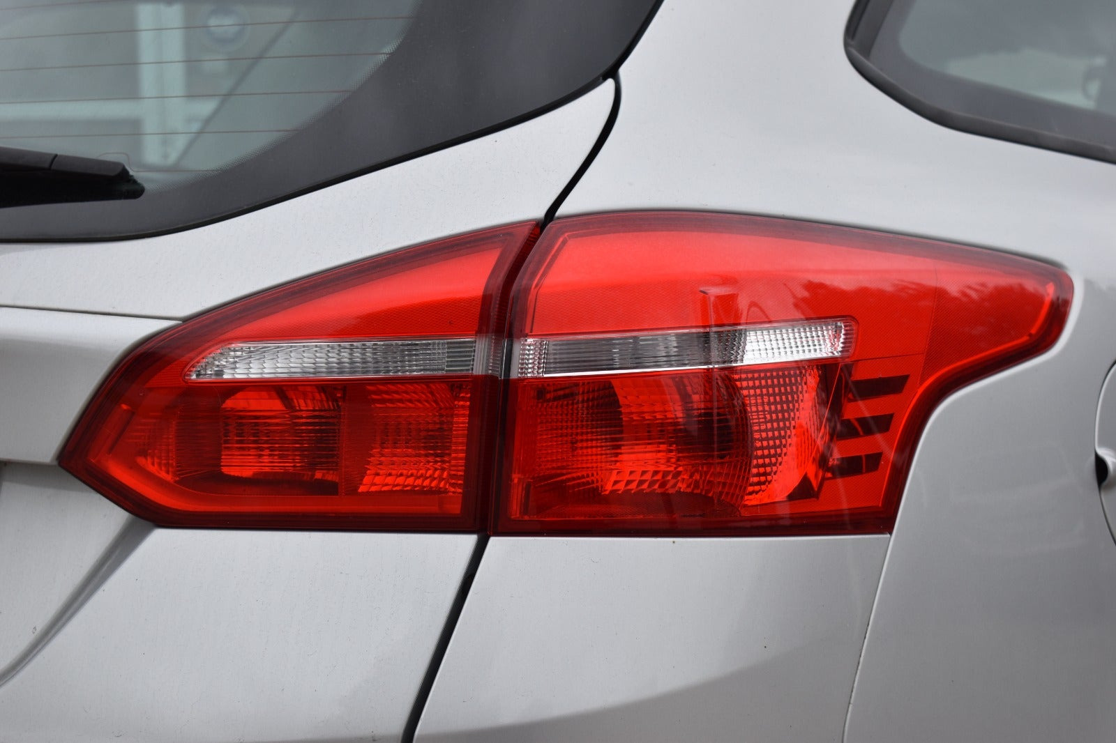 Sølv Ford Focus fra 2016