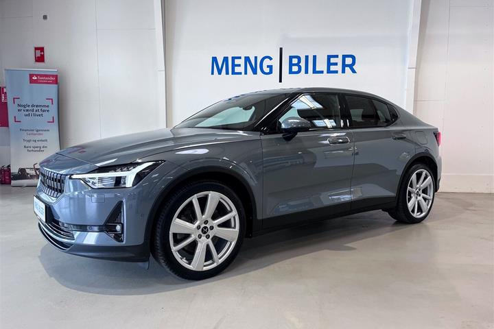 Grå Polestar 2 fra 2021