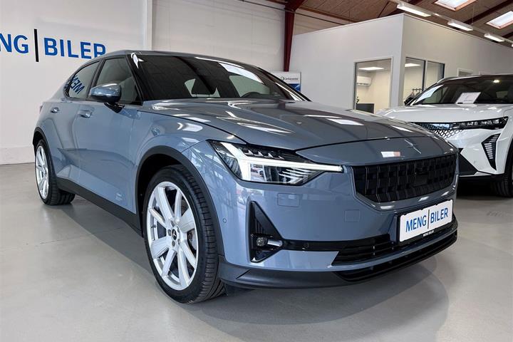 Grå Polestar 2 fra 2021