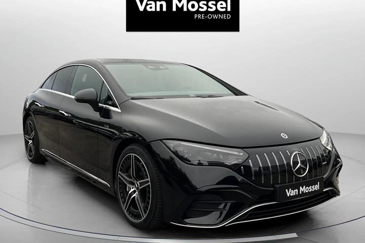Sort Mercedes EQE 43 AMG fra 2023