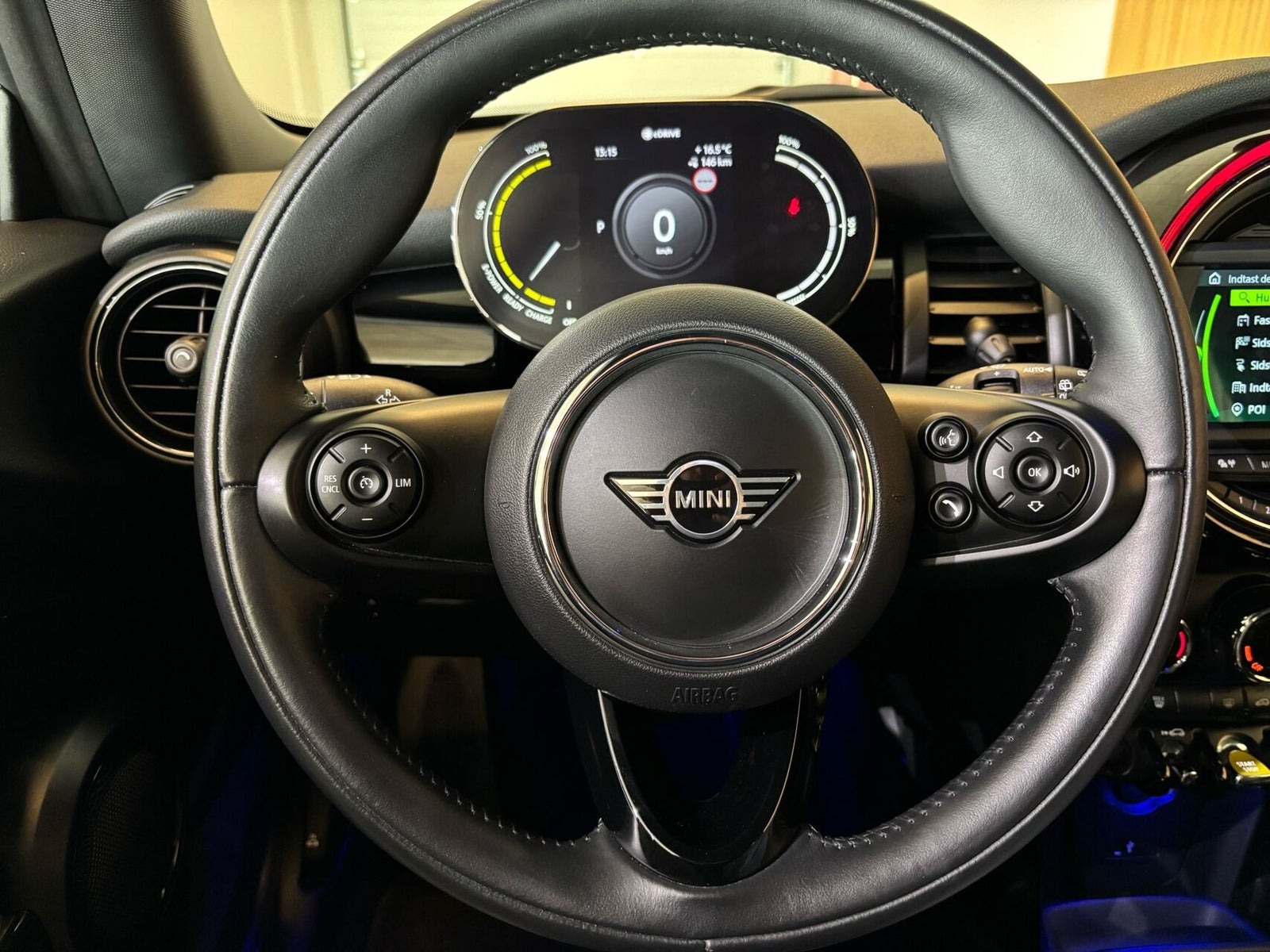 Grøn Mini Cooper SE fra 2021
