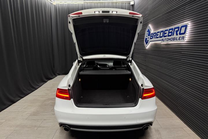 Hvid Audi A5 fra 2016