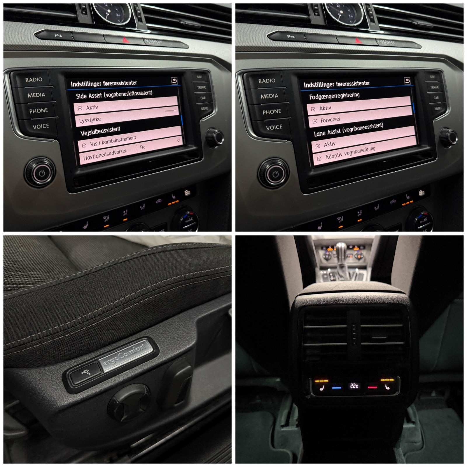 Sort VW Passat fra 2016