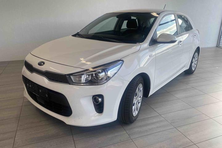 Hvid Kia Rio fra 2017