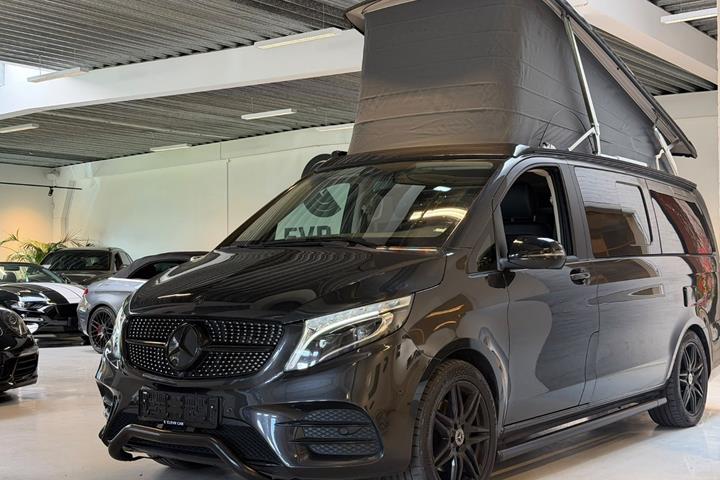 Sort Mercedes V300 d fra 2020