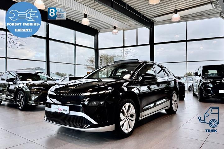 Sort Skoda Enyaq fra 2026