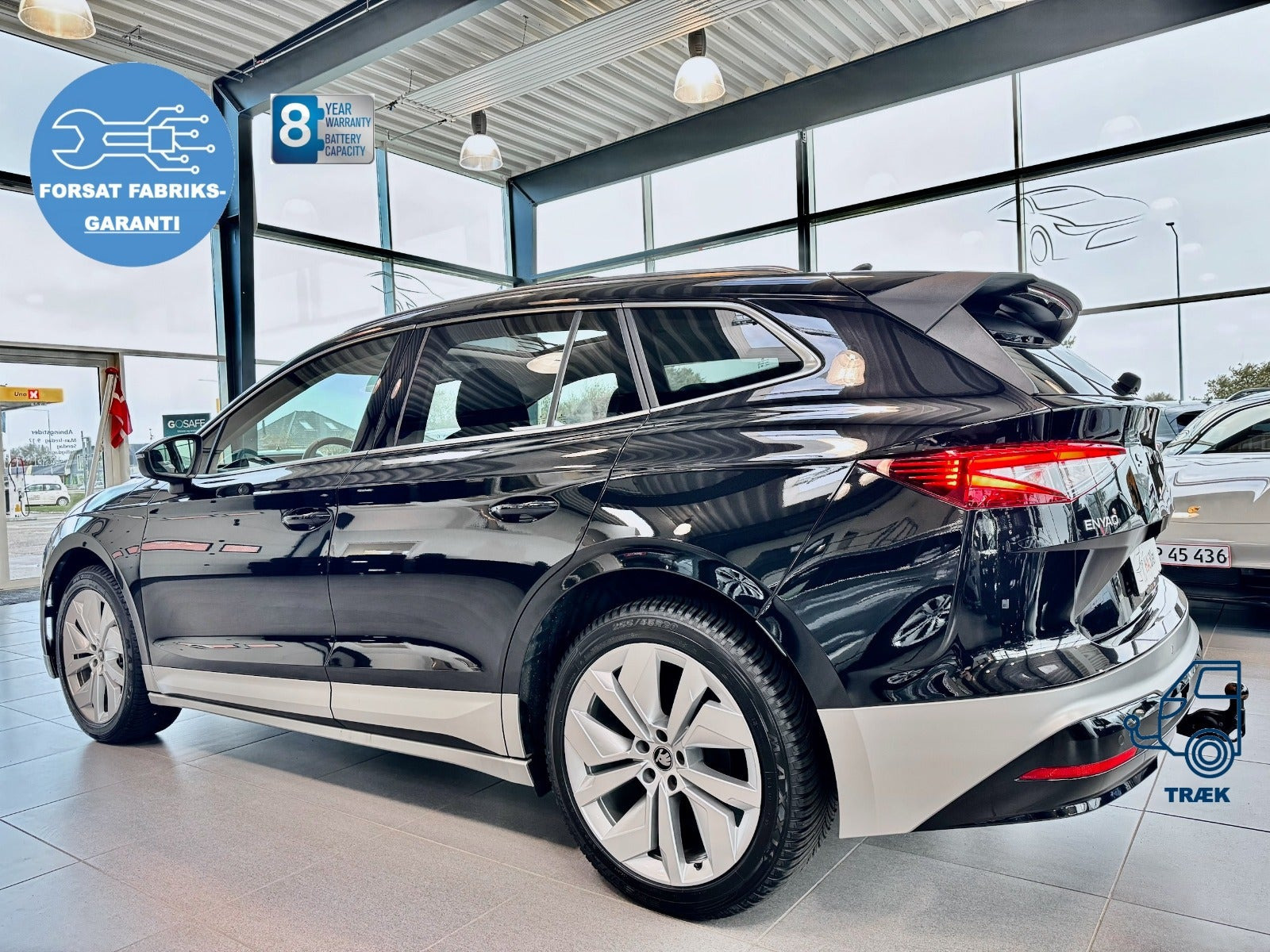 Sort Skoda Enyaq fra 2026
