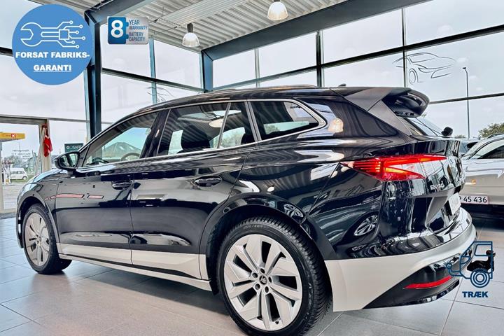 Sort Skoda Enyaq fra 2026