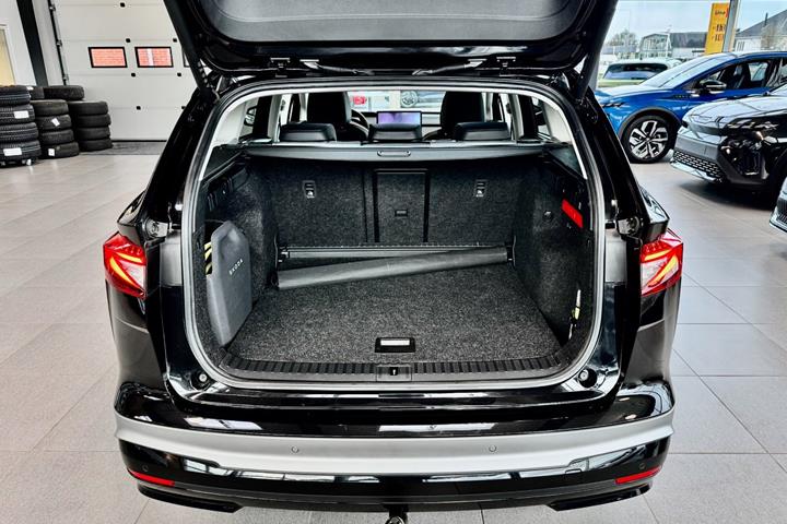 Sort Skoda Enyaq fra 2026