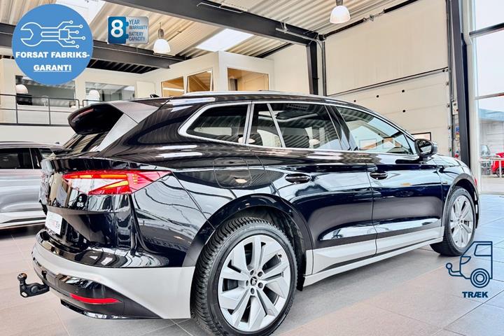 Sort Skoda Enyaq fra 2026
