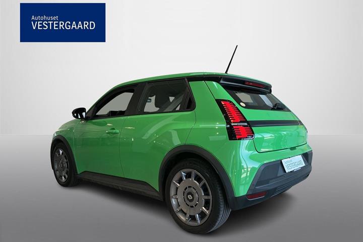 Grøn Renault 5 E-Tech fra 2025