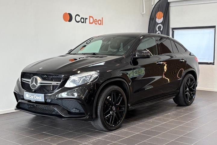Sort Mercedes GLE63 fra 2015