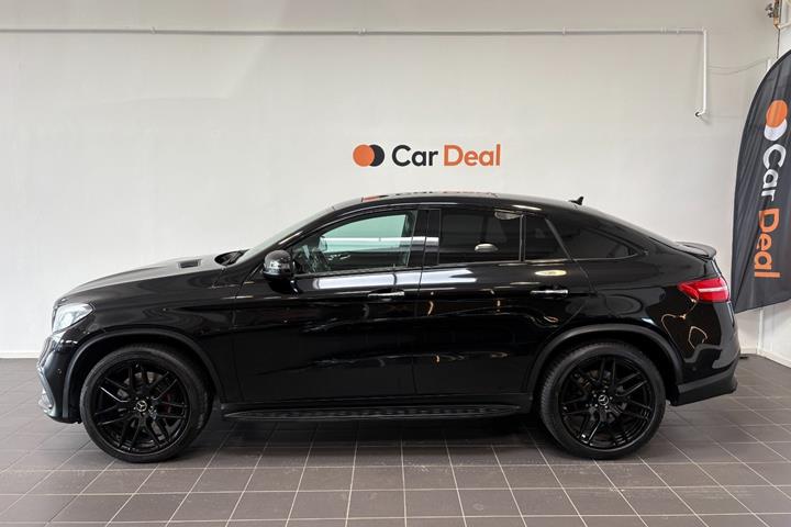Sort Mercedes GLE63 fra 2015
