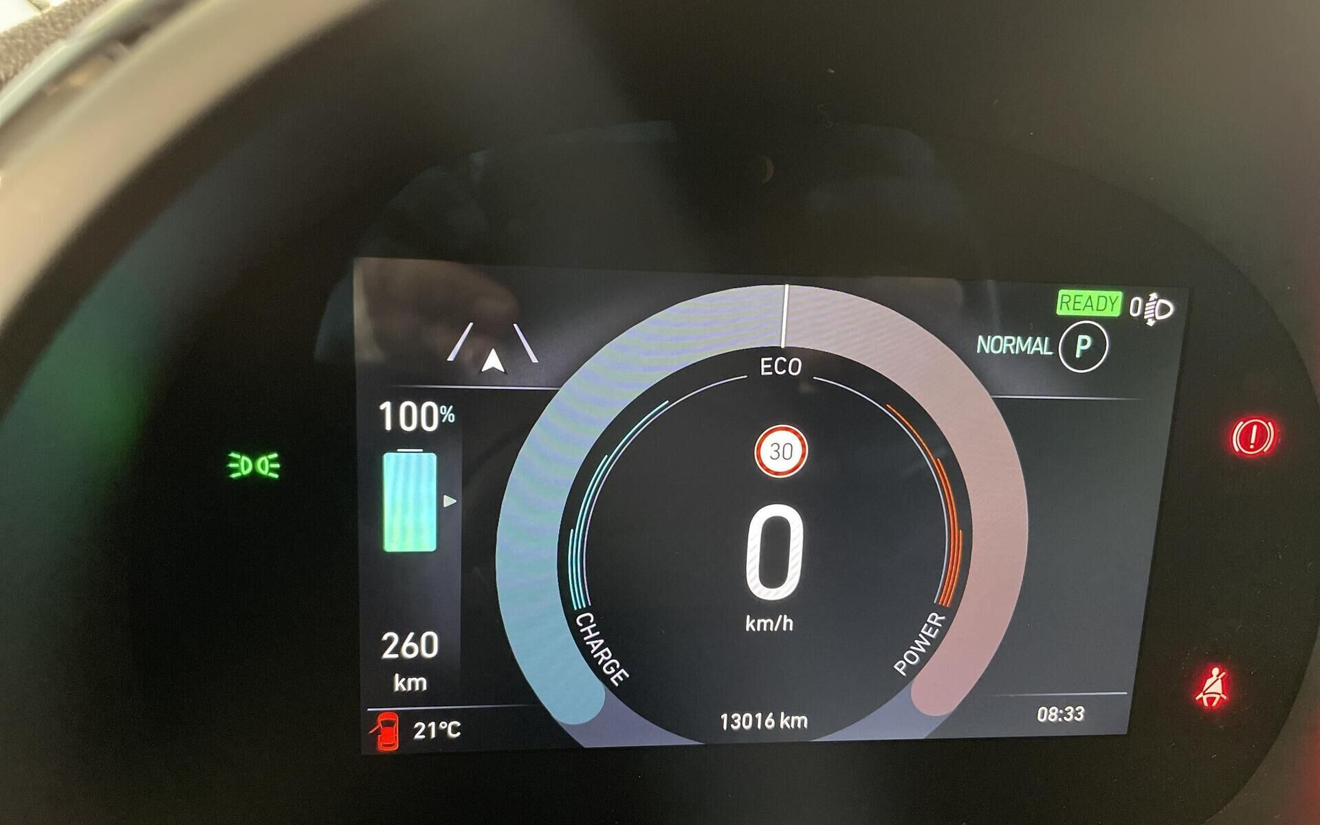 Sort Fiat 500e fra 2023