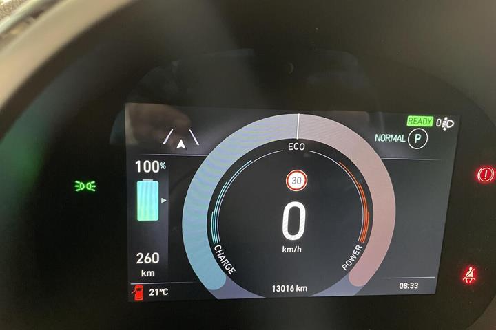 Sort Fiat 500e fra 2023