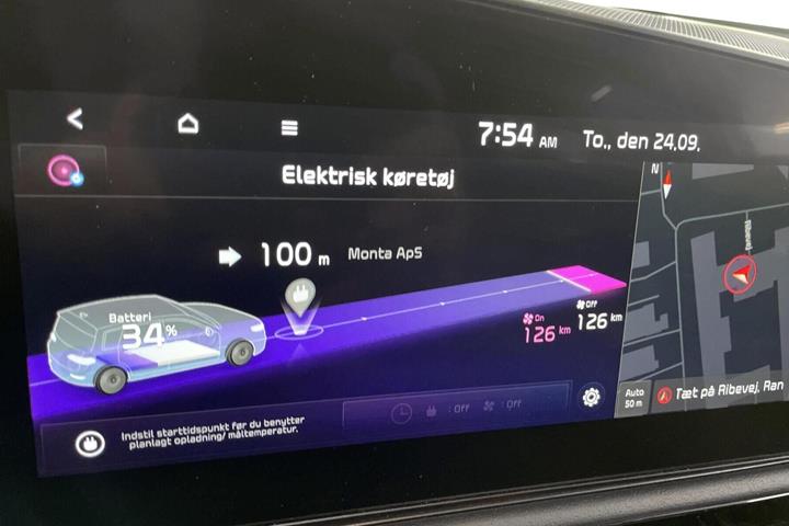 Hvid Kia Niro EV fra 2023