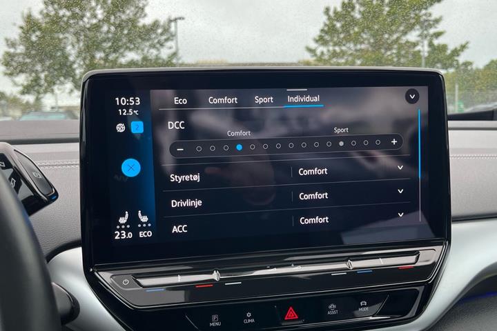 Blå VW ID.4 fra 2023