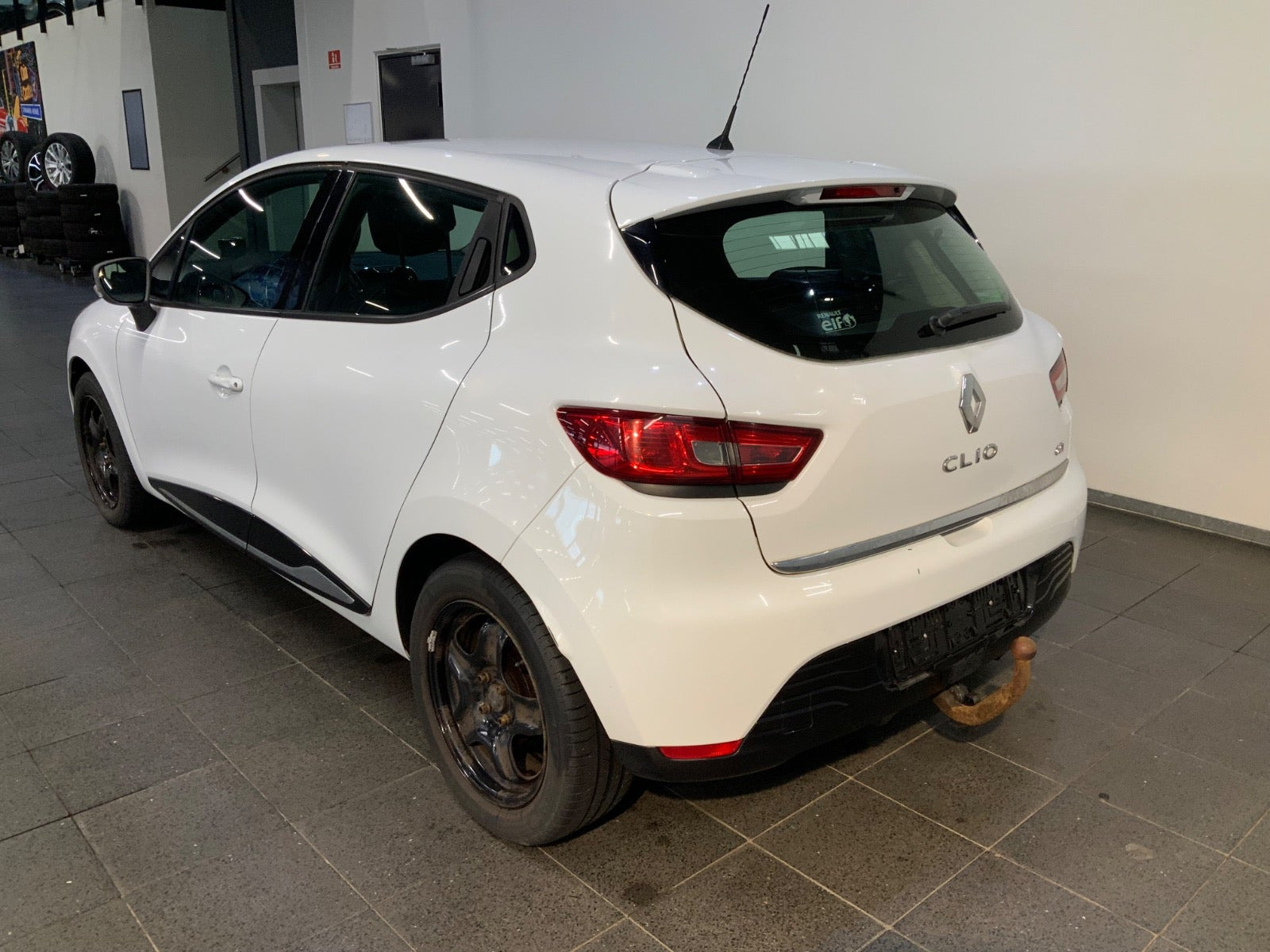 Hvid Renault Clio IV fra 2013