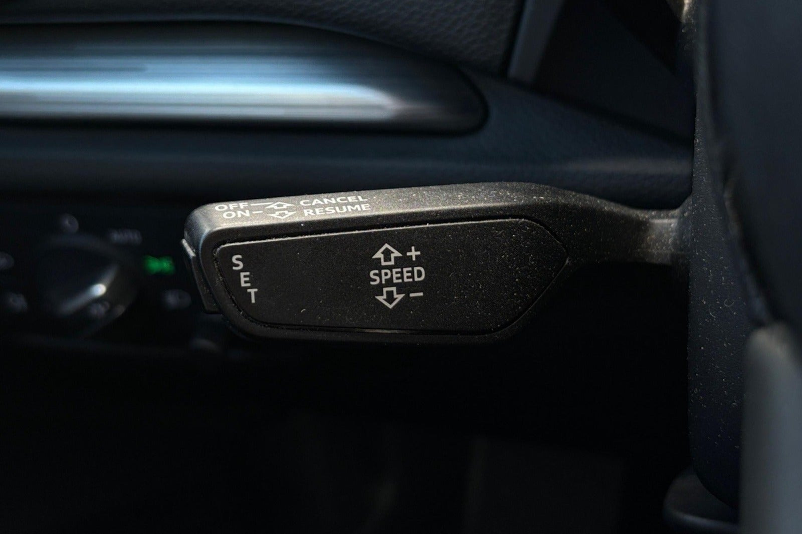 Blå Audi A3 fra 2017