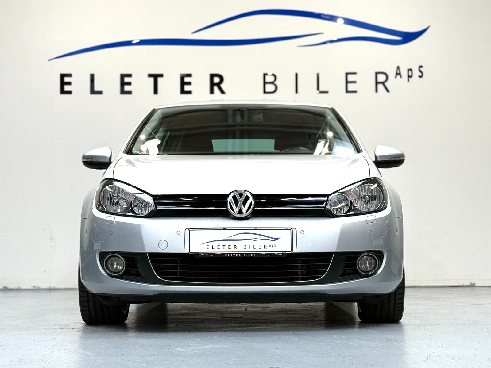 Sølv VW Golf VI fra 2011