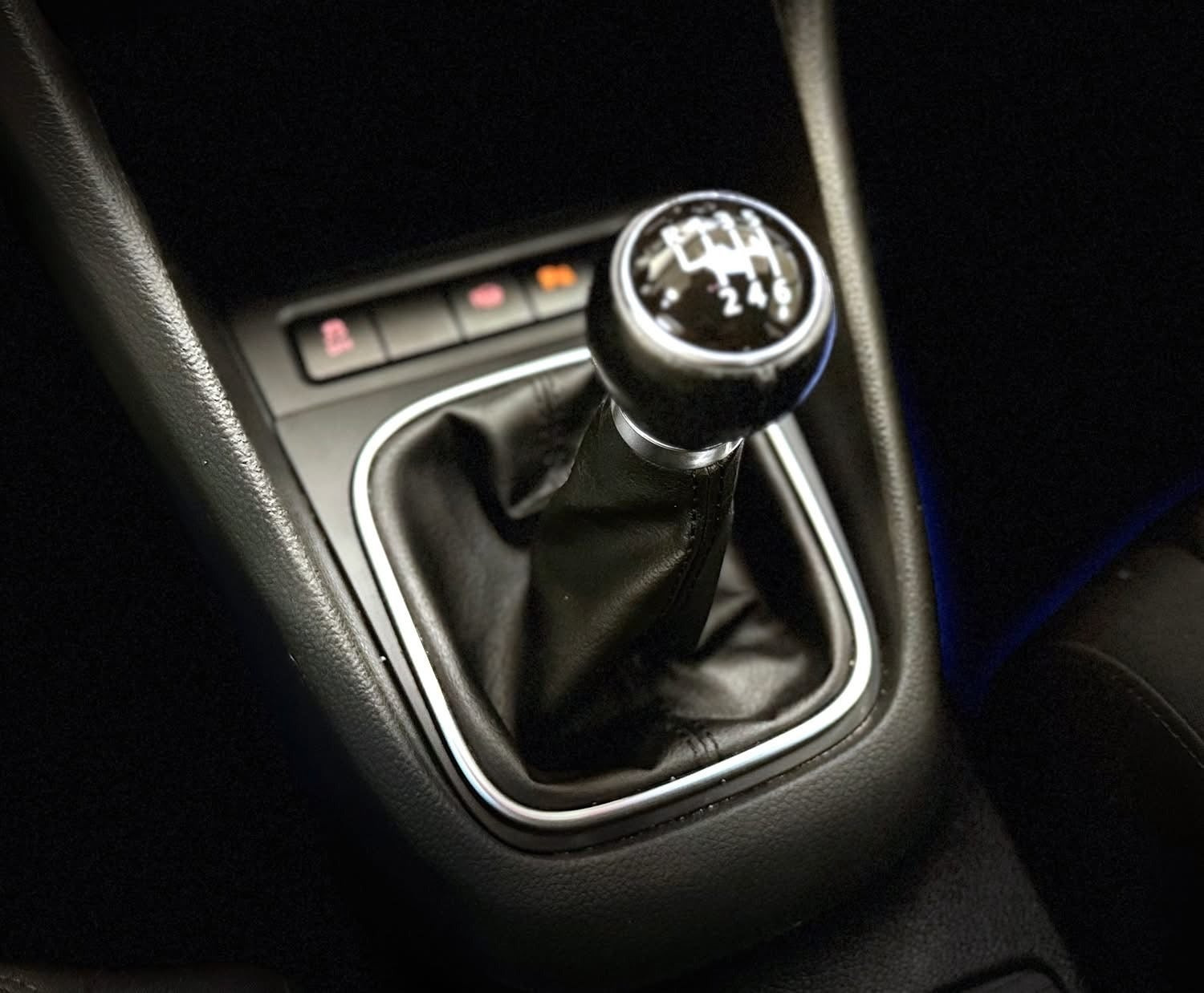 Sølv VW Golf VI fra 2011