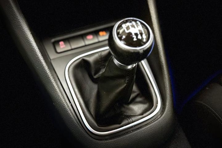 Sølv VW Golf VI fra 2011
