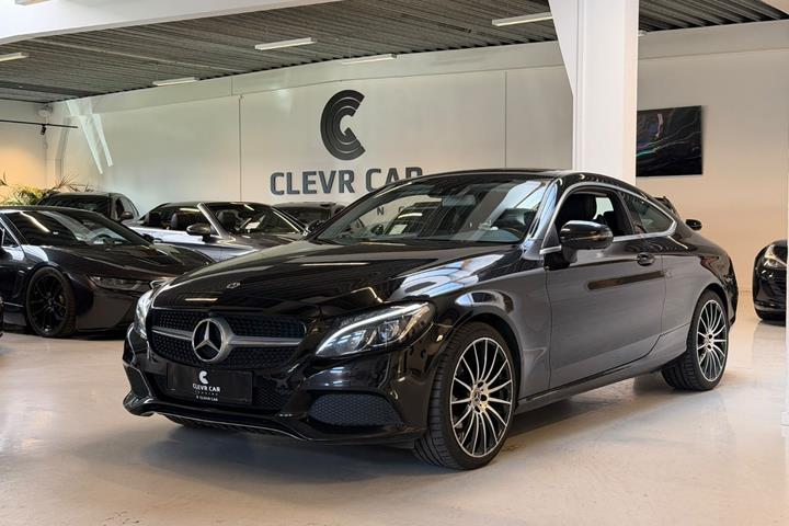 Sort Mercedes C220 d fra 2017