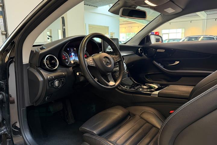Sort Mercedes C220 d fra 2017