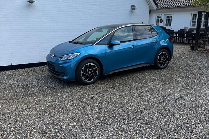 Blå VW ID.3 fra 2026