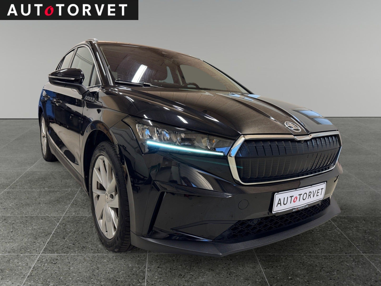 Sort Skoda Enyaq fra 2021