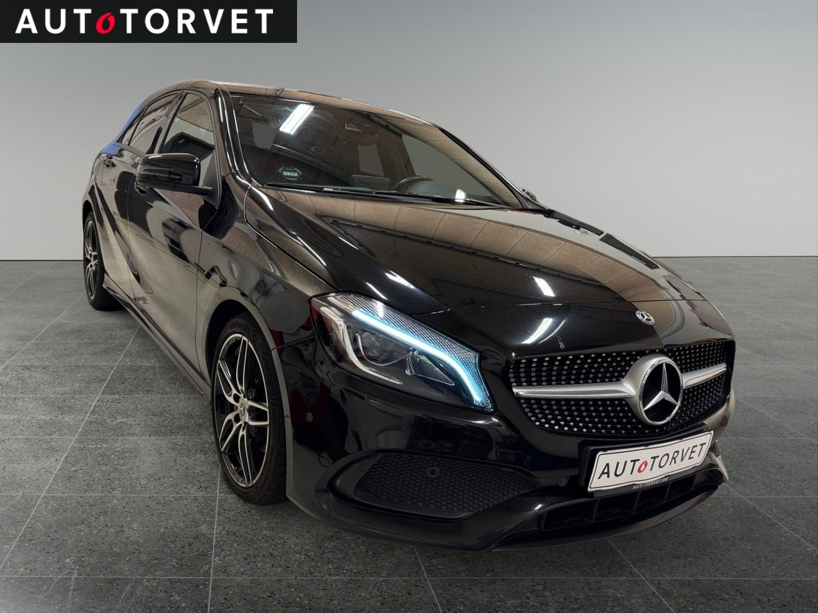 Sort Mercedes A200 d fra 2018