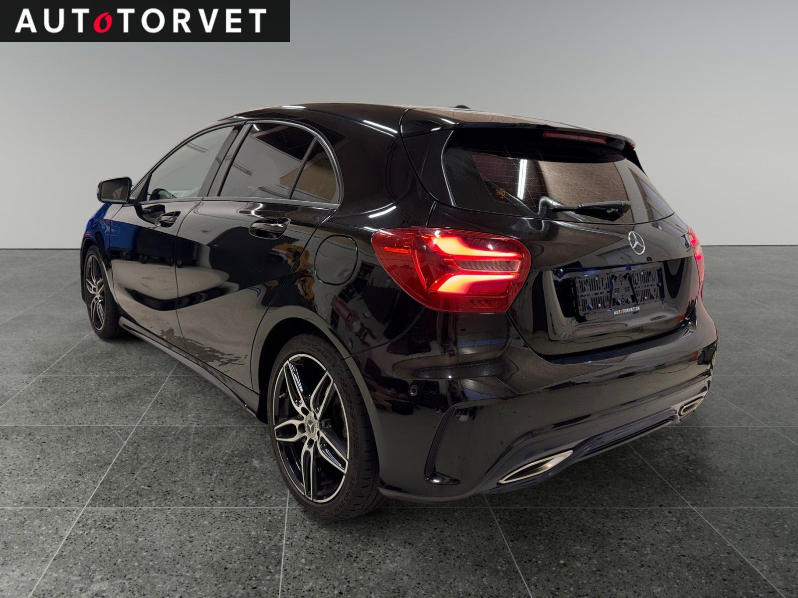 Sort Mercedes A200 d fra 2018